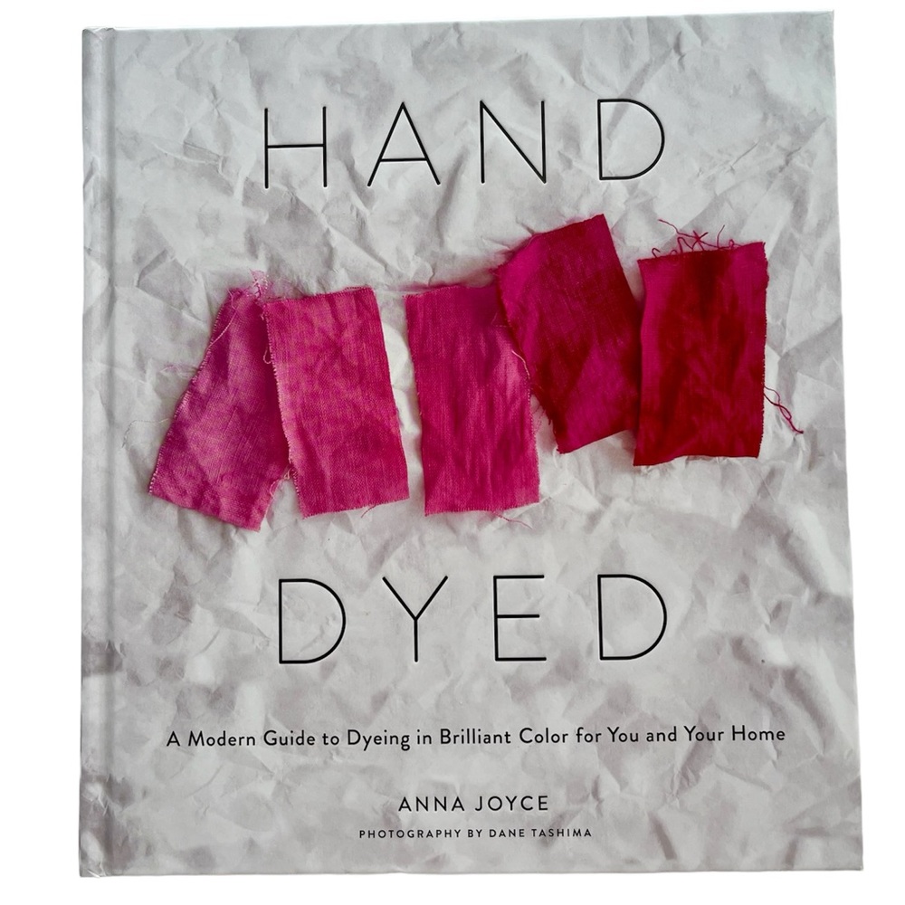 Sewing Book Hand Dyed Hardback By Anna Joyce
